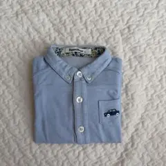 familiar 水色ポロシャツ 80