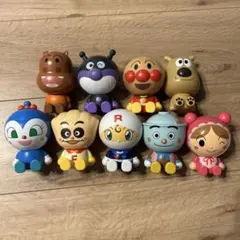 おっきなアンパンマンマスコット　9体セット