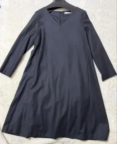 ギャルリー・ヴィー　GALERIE VIE ワンピース　チャコールグレー　36