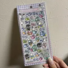 殿*方様 サンリオ はぴだんぶい ボンボンドロップシール