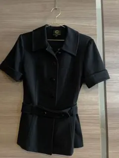 【美品】CLATHAS ブラックジャケット 38のサムネイル