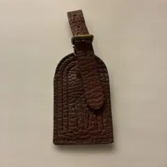 Polo Ralph Lauren ブラウンレザータグチャーム