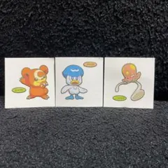 ヒメグマ　クワッス　ノノクラゲ⭐︎ポケモンパンシール