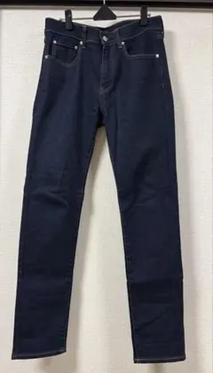 無印良品　ストレッテデニムスリムパンツ ダークネイビー W29 L32