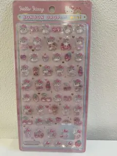 【正規品】即日発送　ボンボンドロップシールmini キティ　ピンク