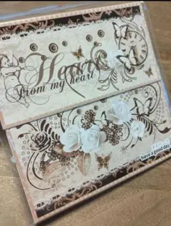 新商品♡海外♡コラージュ　紙もの　シール　60枚SET 青♡　113