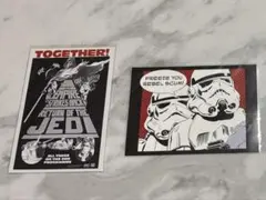 未開封　star wars スター・ウォーズ ポストカード　2枚セット