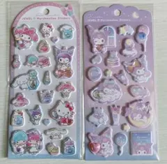 【正規品】サンリオ ジュエルマシュマロステッカー クロミ　2枚セット