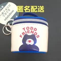 【新品未使用タグ付き】mojojojo ミニミニ バニティポーチ 青ネコ