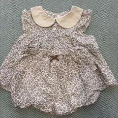 花柄フリル付きセットアップ100cm 女の子 子供服 キッズ