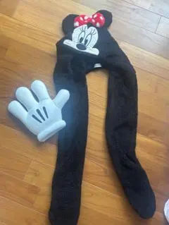 ミニー マフラー　手袋