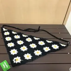 【新品★未使用】花柄モチーフ　バブーシュカ