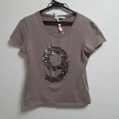 RESTIR キラキラ「9」ラメTシャツ