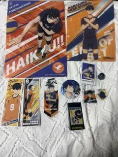 ハイキュー!! 一番くじ 影山飛雄 2点セット アクリルスタンド ラバー