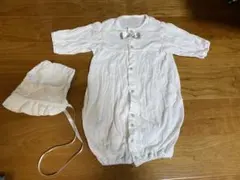 【ベビー用】【プチファミ】セレモニードレス 男の子　サイズ50-60 帽子付