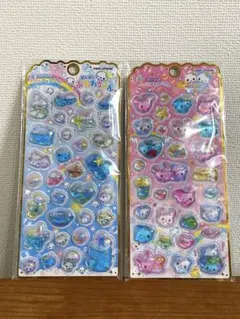 正規品メロウアクアリウム あわわちゃん ハッピーマーチ 2枚ウォーターシール