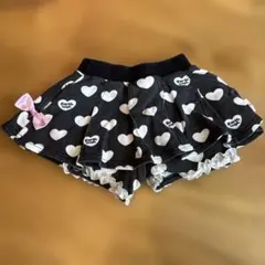 Earth magic ハート柄スカート　110cm