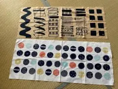 にじゆら手ぬぐい未使用 2枚