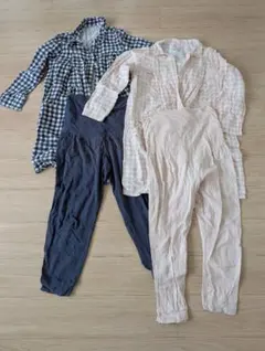 無印良品　マタニティ パジャマ M-Lサイズ 2点セット