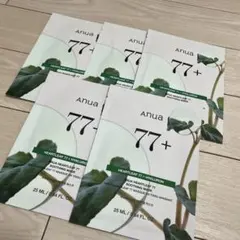 anua 77+ ハートリーフマスク 5枚セットのサムネイル