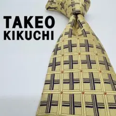 【美品】 TAKEO KIKUCHI/タケオキクチ　ネクタイ　総柄