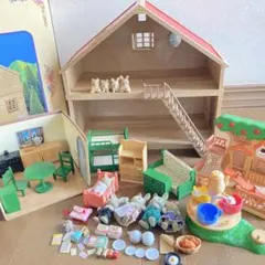 【6日14時まで】シルバニアファミリー　森の大きなお家　まとめ売り