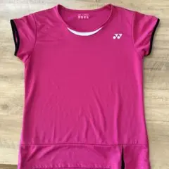 ヨネックスゲームシャツ ピンク　 Mサイズ