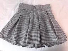 フレアチェックミニスカート 美脚スカート　量産型　Evelyn