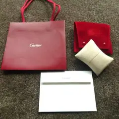 Cartierカルティエ　腕時計ブレスレットソフトケース指輪ジュエリーケースのサムネイル