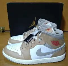【新品未使用 希少サイズ】NIKE AIR JORDAN 1 Mid "Hemp