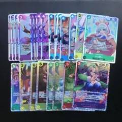 ワンピースカード SR まとめ売り ガール 女子 女性キャラのみ 23枚
