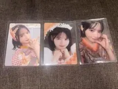 鎮西寿々歌　トレカ3枚セット