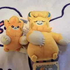 2個セット もっちり手乗りぬいぐるみ パーモット パモ