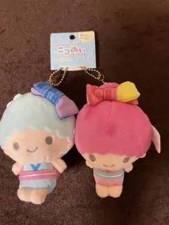 新品 リトルツインスターズ ニコぬいキーホルダー　着物　キキララ