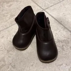 pom ponette BABYダークブラウンブーツ 13.0㎝