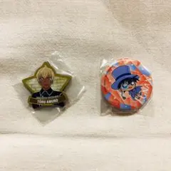 コナン くら寿司 缶バッチ マグネットセット