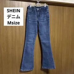 SHEIN シーイン フレアデニム ジーンズ Mサイズのサムネイル