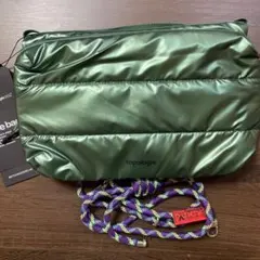 topologie ボトルサコッシュ ラージ　グリーン