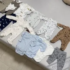 カーターズ他 0〜3ヶ月 ベビー服12点セット