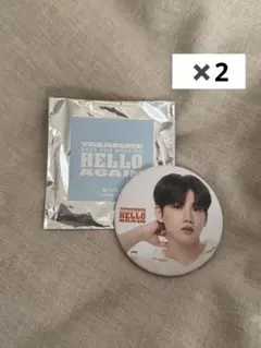 【公式】treasure ジュンギュ 缶バッチ 2個売り