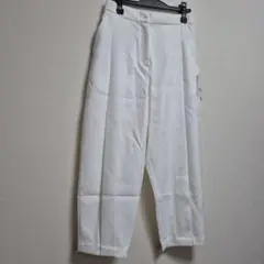 新品　PERSON'S NOBUO IKEDA カジュアルパンツ ホワイト Lのサムネイル