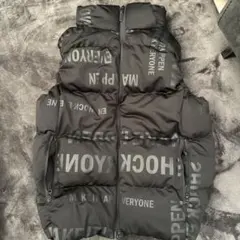 美品 AZUL BY MOUSSY ブラック ダウンベスト　S～M