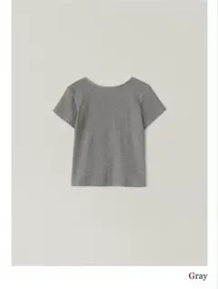 OHOTORO Scarf Tie Top light gray - メルカリ