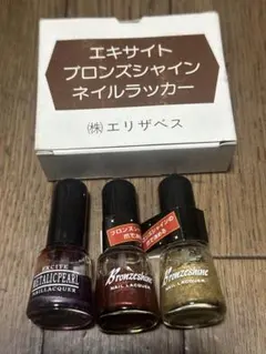 エキサイトブロンズシャインネイルカラー3色　未使用品
