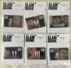 THE FIRST SLAM DUNK アクリルステッカー　コンプリート　全６種