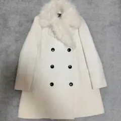JILL STUART ファー付きレディースコート