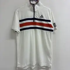 ルコックスポルティフ　半袖シャツ　白　L ⭐︎16
