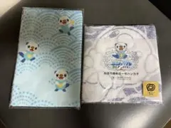 【新品】ポケモン　ミジュマル　伊勢のもんハンカチ　おぼろ染めガーゼハンカチ