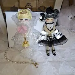 ダヤンチコちゃん様☆ご専用　オリジナルドールチャーム☆みるくちゃんオーダー2人