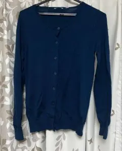 UNIQLO ネイビー 青 カーディガン M